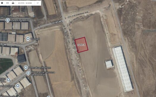 Saray’da Müstakil Tapulu Sanayi İmarlı 4000 m² Satılık Arsa